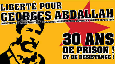 Le gouvernement français décide de ne pas libérer Georges Ibrahim Abdallah